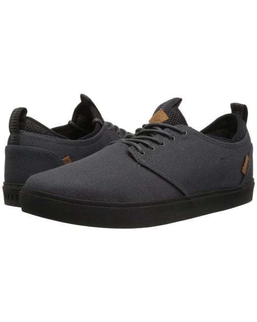 Reef Black Discovery (navy/grey) Men's Lace Up Casual Shoes for men