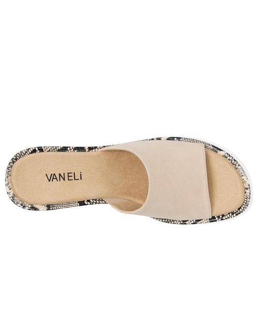 Vaneli White Calla Sandals 10 W (D)