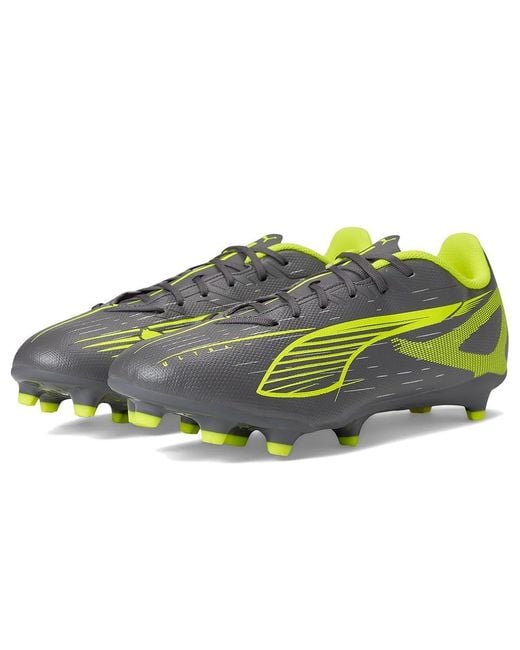 PUMA Gray Ultra 5 Play Firm, Artificial Ground Soccer Cleats Soccer Shoes Matte Aged- Alert- Aged 11.5 D for men