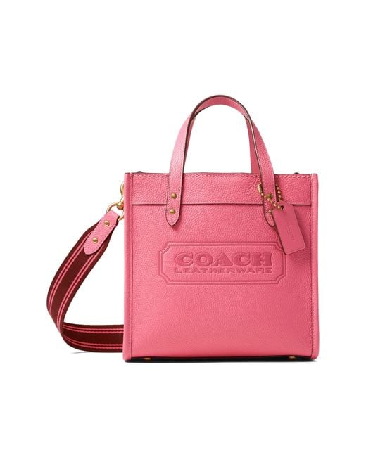 Coach polished pebble leather best sale