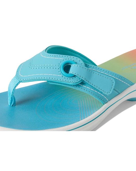 Clarks Blue Breeze Reyna Sandals 8 B