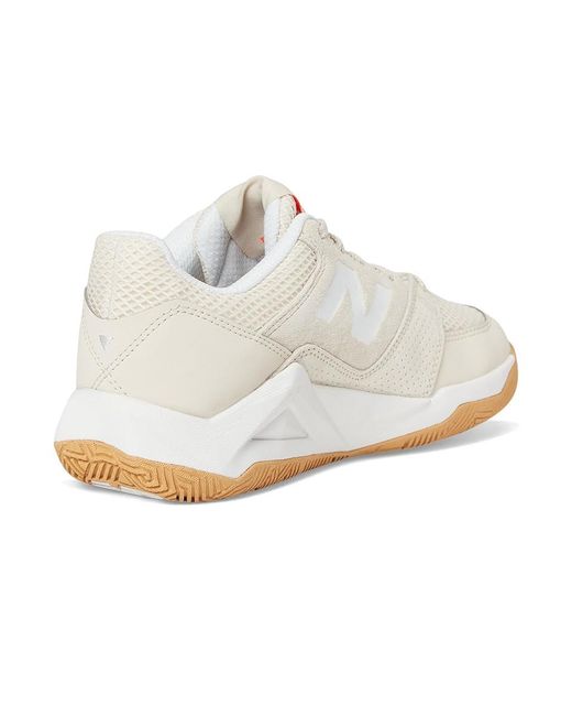 New Balance White Coco Delray Tennis Shoes Skate Shoes Bisque/Urgent 10 D