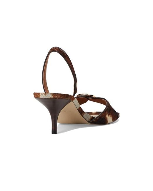 Steve Madden Brown Henrietta Sandals, Leather