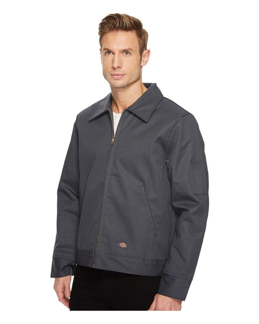 Dickies Cotton Insulated Twill Eisenhower Jacket in Gray for Men | Lyst