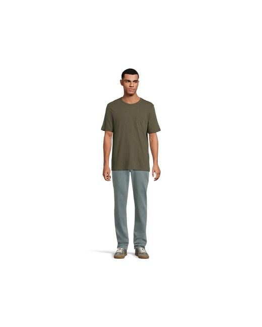 Faherty Brand Black Sunwashed Pocket T-Shirts Clothing, Cotton for men