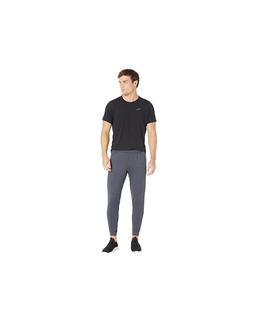 Brooks Black Spartan Joggers Casual Pants Xs, Polyester/Elastane for men