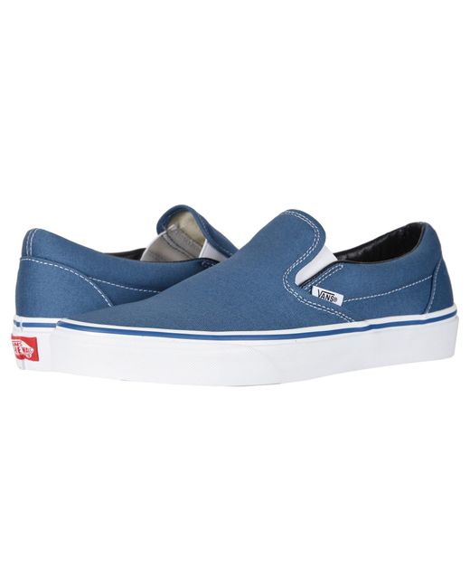 Vans Leather Old Skool - Shoes in Navy (Blue) - Save 79% - Lyst