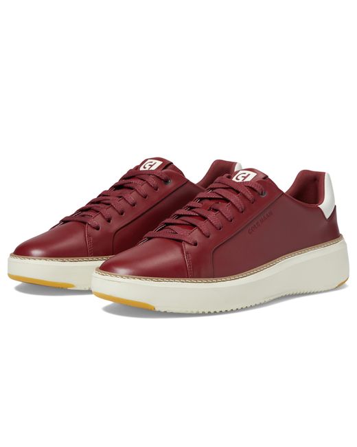 Cole Haan Red Grandpro Topspin Sneaker for men