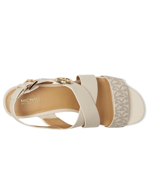 MICHAEL Michael Kors Metallic Vera Flex Mid Sandal Sandals, Leather