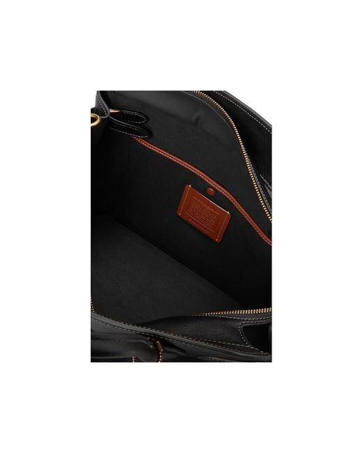 COACH Black Soft Empire Carryall Bag 40 Handbags, Leather