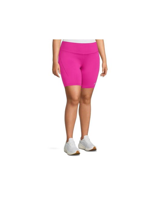 Brooks Pink Spark 8 Short Tights Clothing, Polyester/Spandex