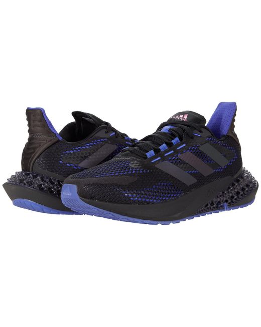 adidas Originals Lace 4dfwd Kick in Black (Blue) for Men | Lyst