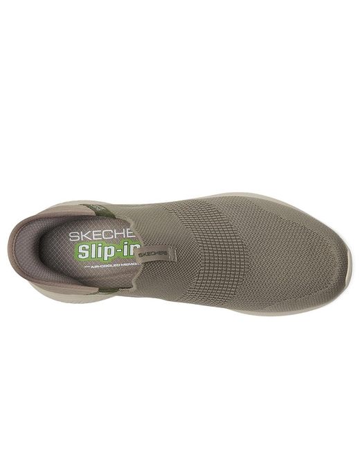 Skechers Black Ultra Flex 3.0 Viewpoint Hands Free Slip-Ins (/) Shoes for men