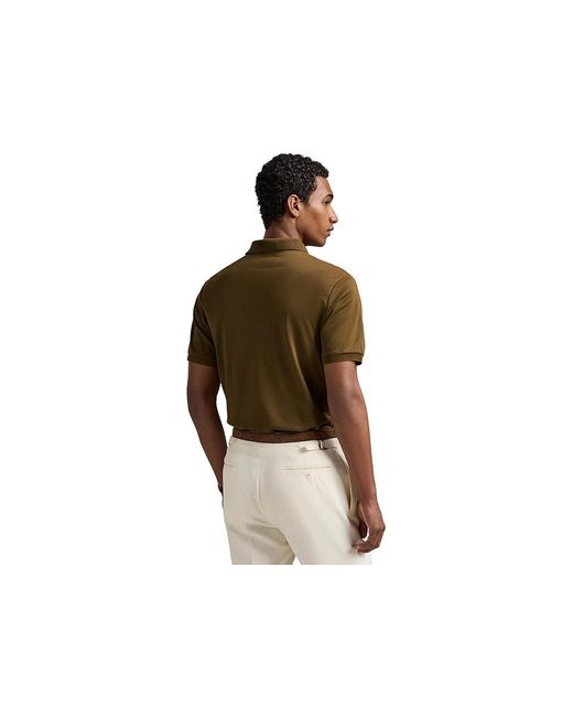 Polo Ralph Lauren Black Classic Fit Soft Cotton Polo Shirt Clothing for men