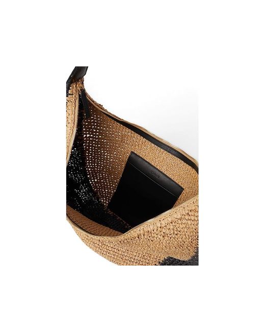 Madewell Black Essentials Curve Shoulder Handbags, Suede