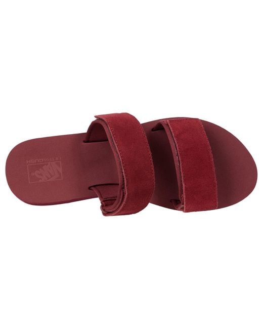 vans platform slides