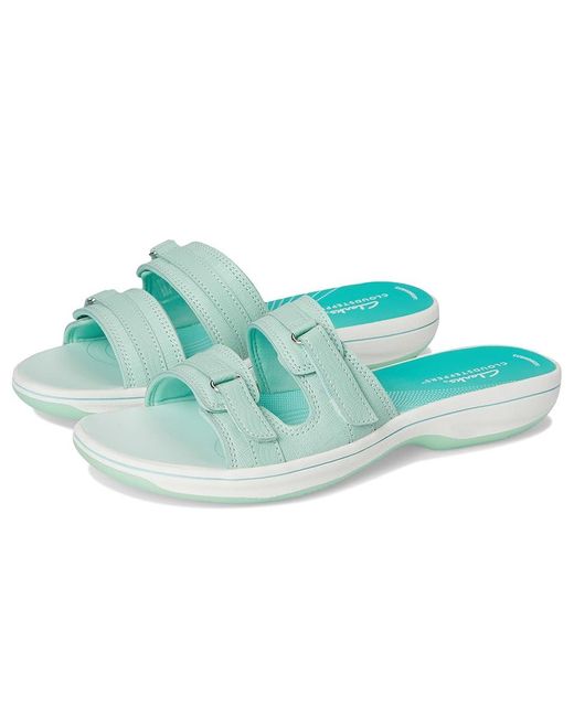 Clarks Blue Breeze Piper Shoes 8 B