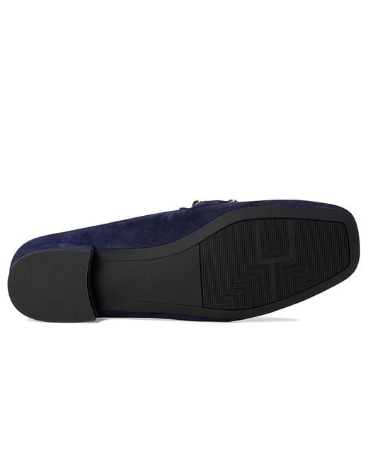 Vaneli Blue Shaine Dress Flat Shoes 9.5 M (B) Leather/Nappa/Suede