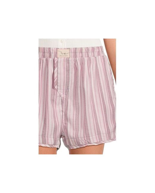 Free People Black Day To Day Flannel Boxers Clothing Xl 14) Cotton/Flannel/Viscose