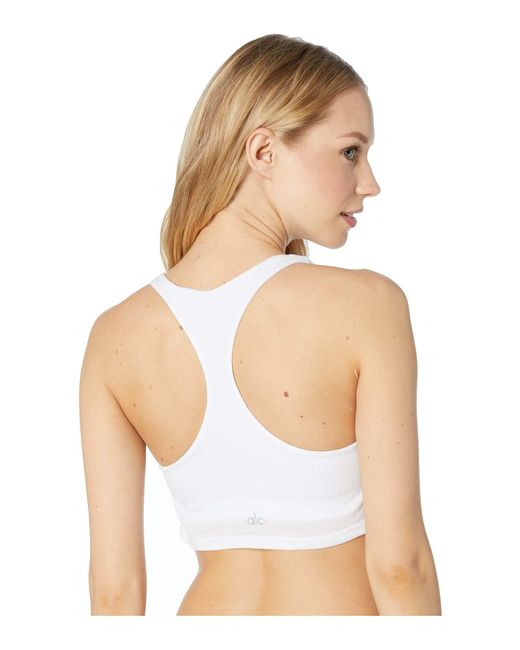 alo yoga knot tank bra