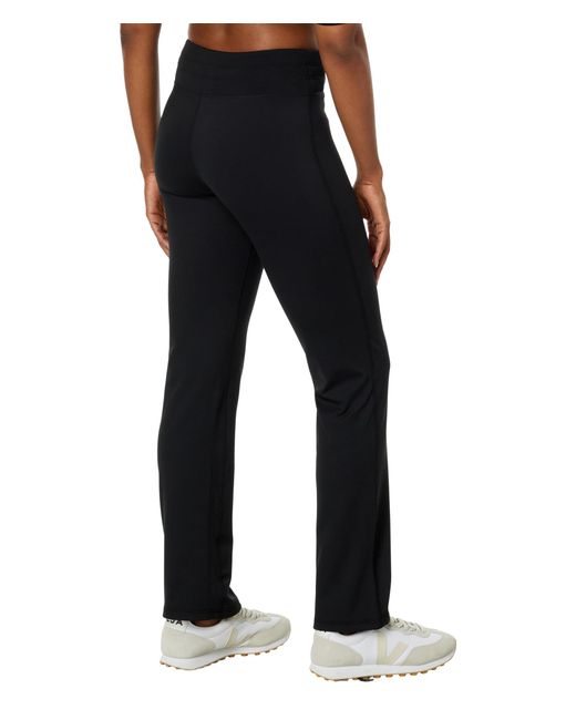 Jockey Tie Waist Yoga Flare in Black Lyst