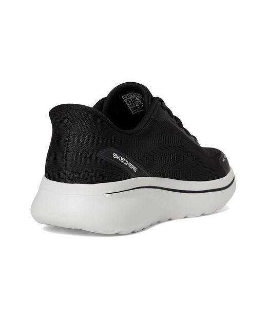 Skechers Black Go Walk Arch Fit N-Joy Nobend Hands Free Slip-In Walking Shoes/ 9.5 D for men