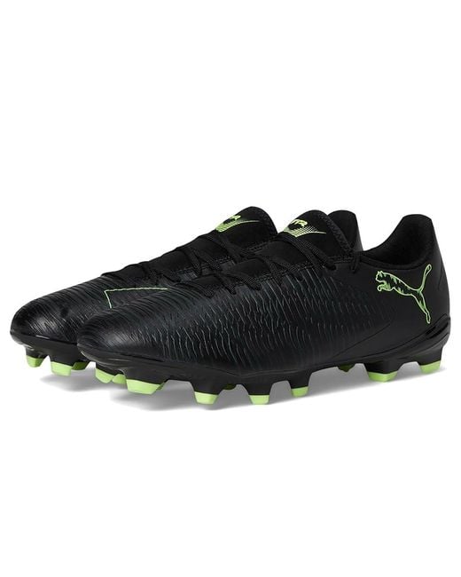 PUMA Black Future 8 Play Firm, Artificial Ground Soccer Cleats Soccer Shoes/Fizzy Light/ Terrain 10.5 D for men
