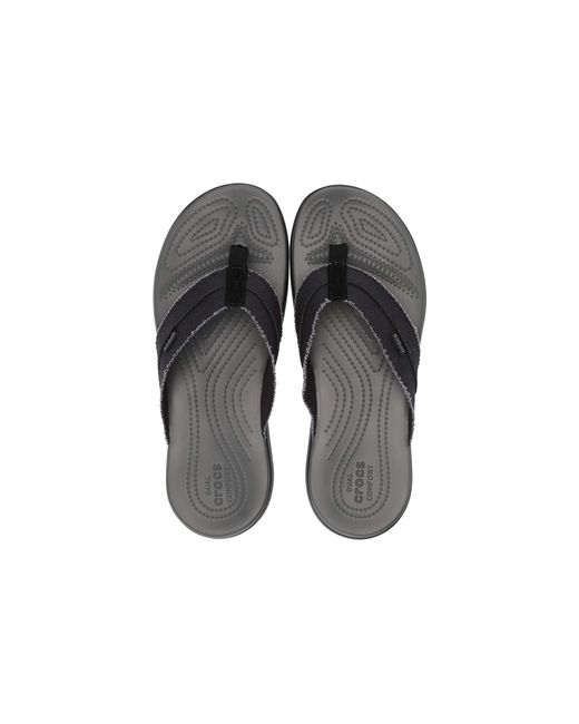 crocs santa cruz flip