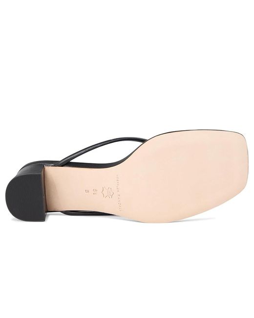 Loeffler Randall Black Odessa Heeled Mules W/ Hardware Dress Sandals 8 B