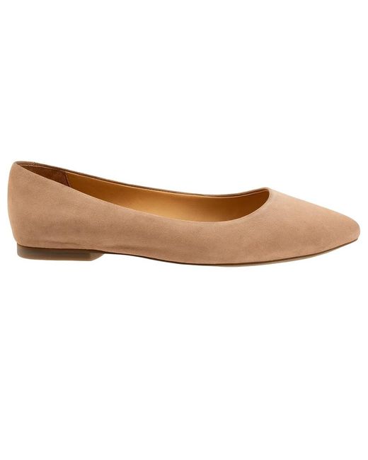 Trotters Black Estee ( Nubuck) Slip-On Dress Shoes