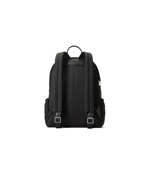 Kate Spade Black Tilly Quilted Fabric Large Backpack Bags, Polyester
