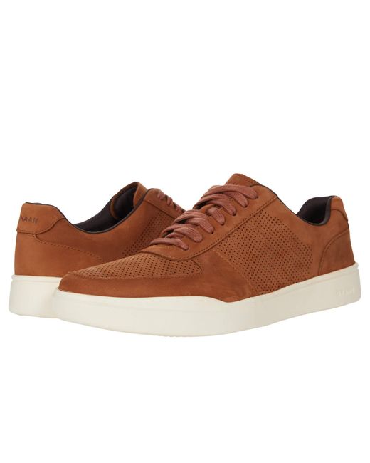 Zapatillas Cole Haan Grand Crosscourt Premier Para Hombre - Estilo Retro En Negro Y Blanco, Talla 39 EU
