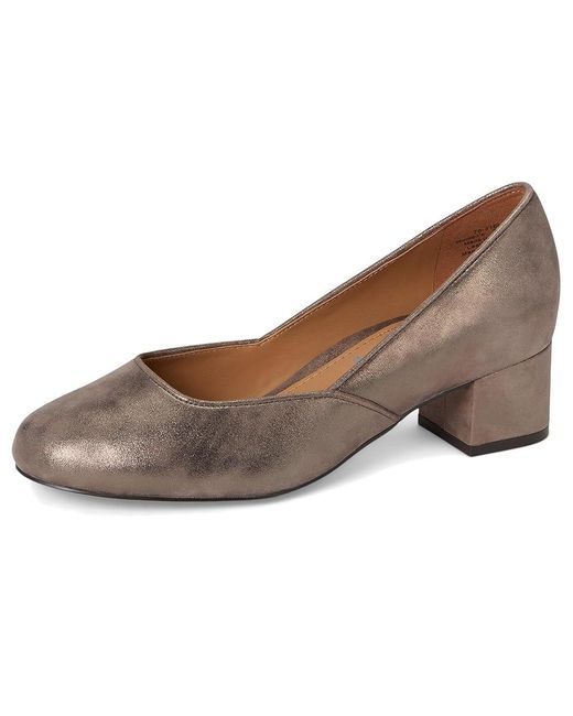Johnston & Murphy Brown Sienna Pumps Wedge Shoes, Synthetic