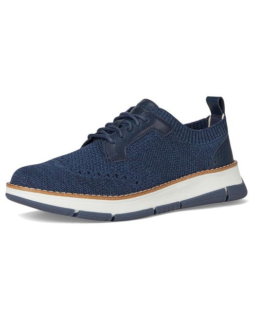 Cole Haan Blue Zerogrand Revel Stitchlite Oxfords Shoes 10 C