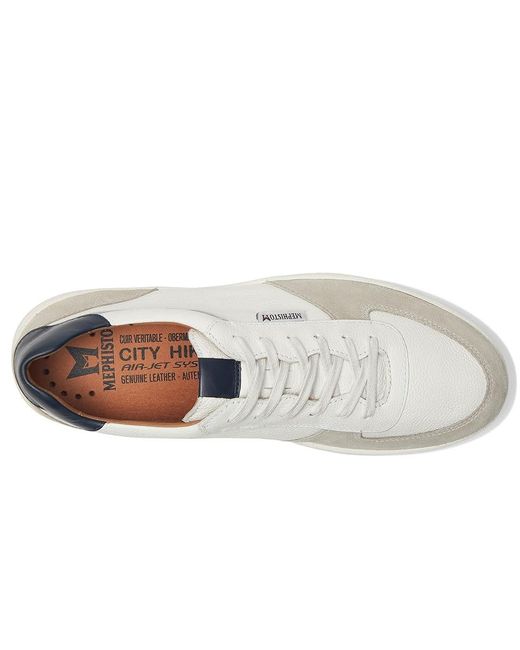 Mephisto White Herwin Lace-Up Boots Eu 44.5 (Us 10.5) D for men