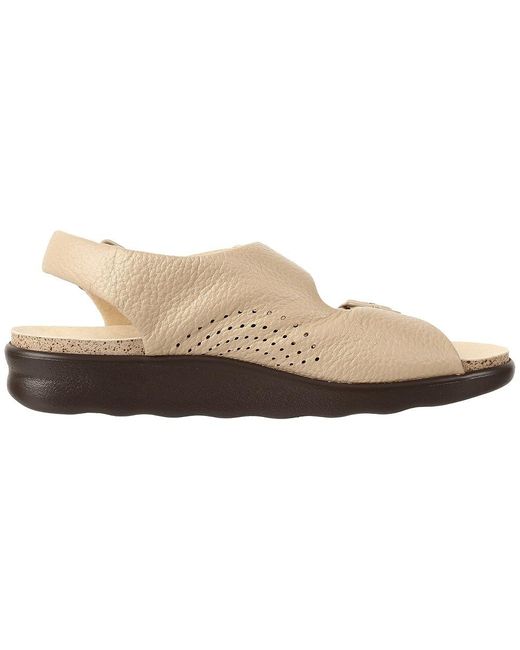 SAS Metallic Relaxed Comfort Sandal (Natural) Shoes