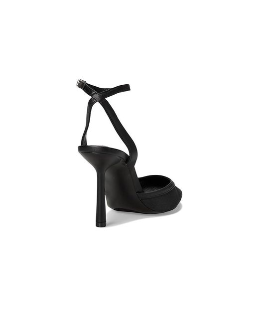 Steve Madden Black Alliance High Heels, Leather