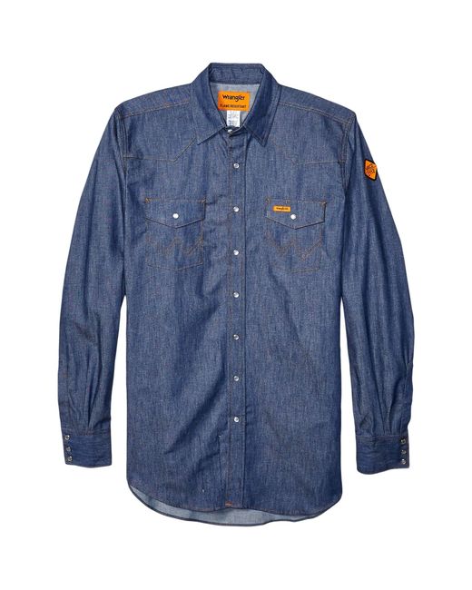 snap on work shirt