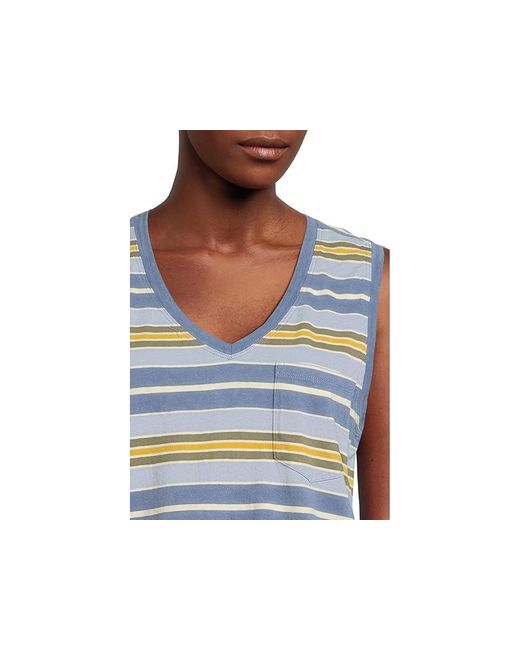 Toad&Co Black Grom V Neck Tank Top Clothing, Cotton