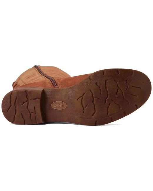 Söfft Brown Sharnell Ii Lace-Up Boots 6 M (B) Suede