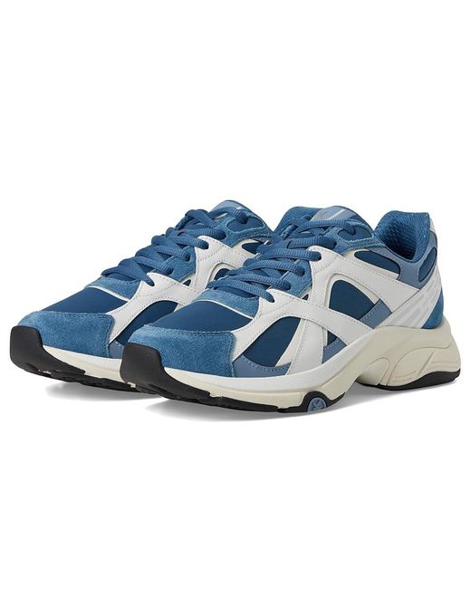 Michael Kors Blue Leo Trainer Shoes, Synthetic for men
