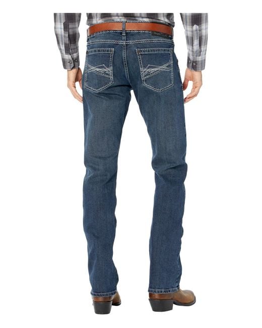 Wrangler Denim Rock 47 Slim Straight Jeans (songwriter) Jeans in Blue ...