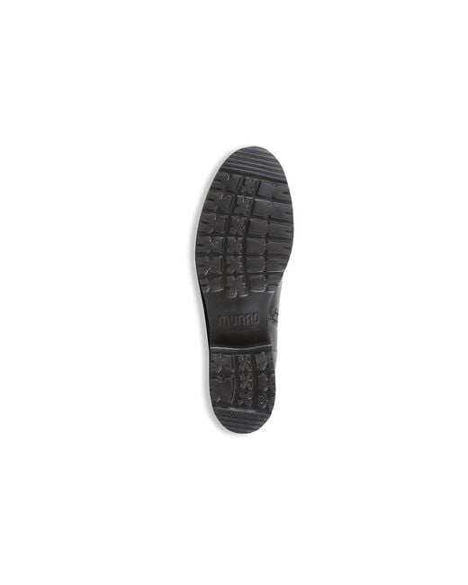 Munro Black Hartley Boots 11 M (B) Suede/Textile