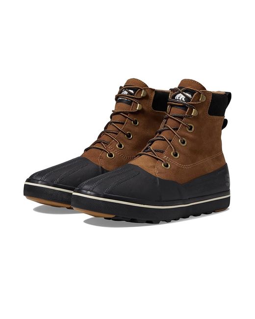 Sorel Brown Cheyanne Metro Ii Boot Wp (Velvet Tan/) Boots for men