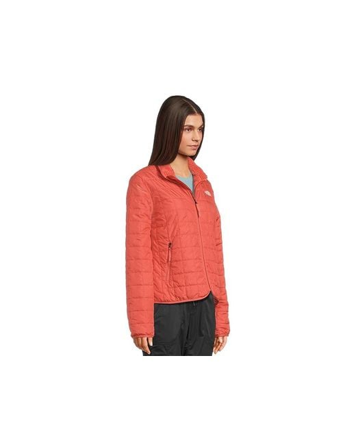 The North Face Red Junction Insulated Jacket Coat, Fleece/Nylon