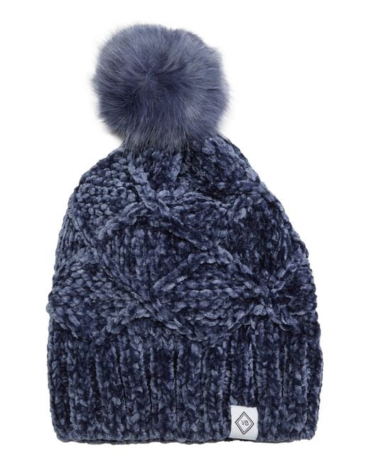 vera bradley chenille beanie