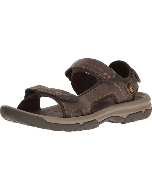 Teva Black Langdon Sandal Sandals 7 D for men