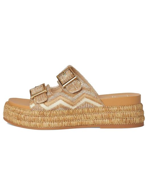 Dolce Vita Metallic Wixie Sandals, Textile