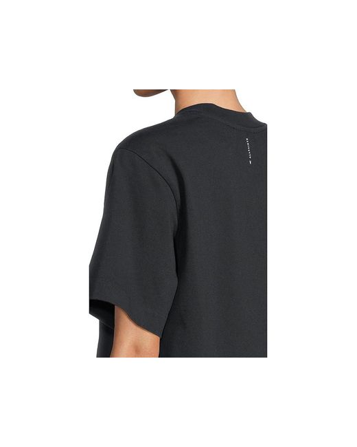 AllSaints Black Lottie T-Shirts Clothing, Cotton