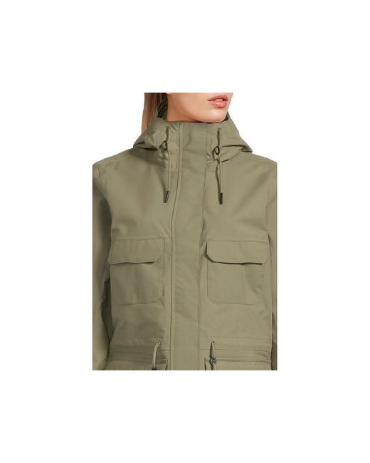 Helly Hansen Green Escape Utility Raincoat Jacket, Polyamide
